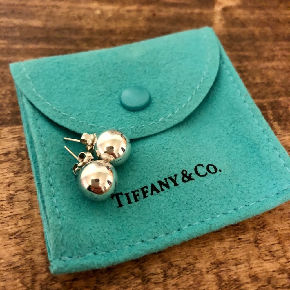 Tiffany & Co. Silver Ball Earrings